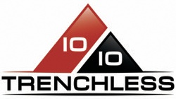 1010 trenchless white logo